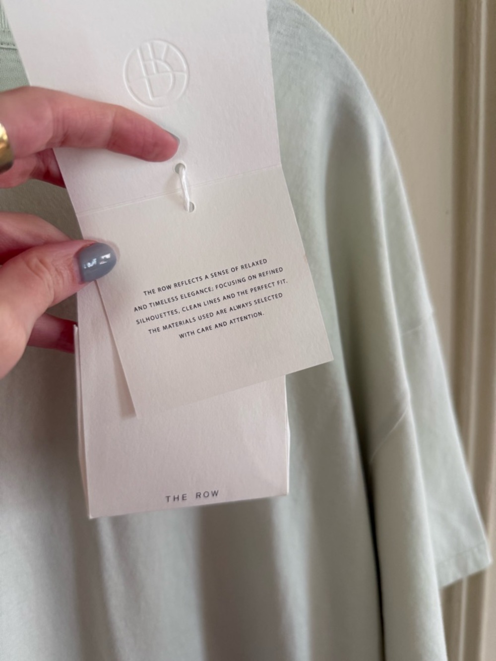 The Row Nadina Top Light Sage - Picture 6 of 10